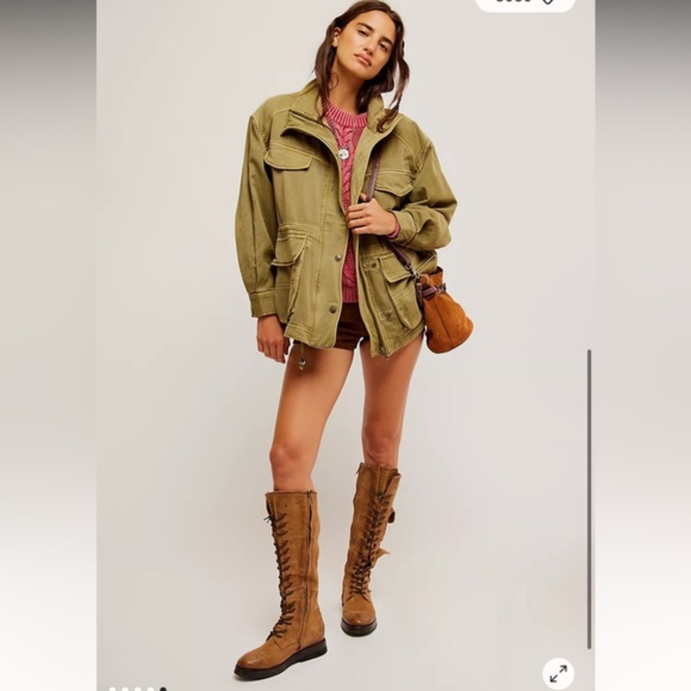 We The Free Olive Green Jacket
